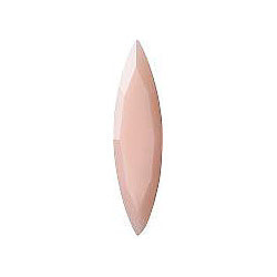 Navette Faceted Pointed Back (Doublets) Crystal Glass Stone, Nude 4 Opaque (71100-A), Czech Republic