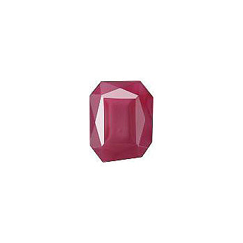 Octagon Faceted Pointed Back (Doublets) Crystal Glass Stone, Pink 13 Pearl Colours (09400), Czech Republic