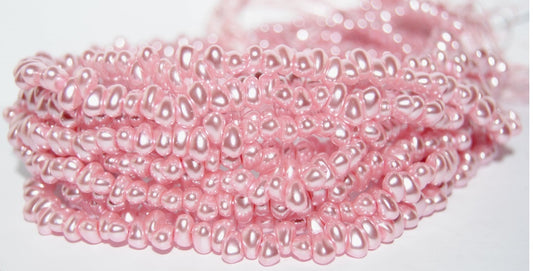 Shaped Pressed Glass Beads, 70475 (70475), Glass, Czech Republic