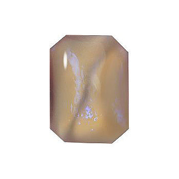 Octagon Cabochons Pointed Back Crystal Glass Stone, Violet 12 Mexico Opals (16215), Czech Republic