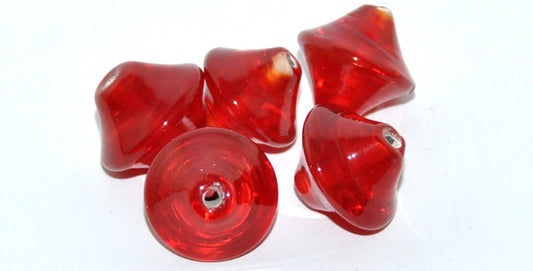 Disk Lampwork Glass Handmade Beads, (D), Glass, Czech Republic