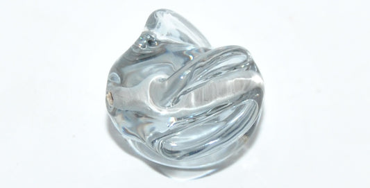 Seashells Lampwork Glass Handmade Beads, (D), Glass, Czech Republic