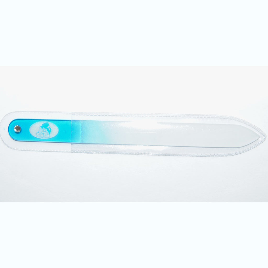 Nail Files Double-Sided, 13.5 mm (02-AQU), Czech Glass