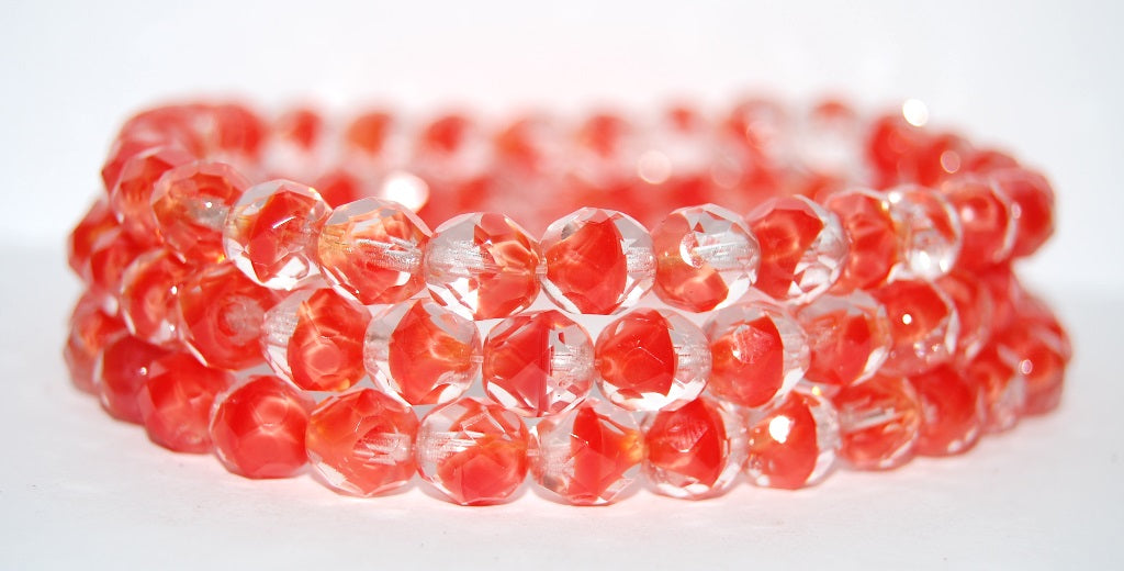 Fire Polished Round Faceted Beads, 96026 (96026), Glass, Czech Republic