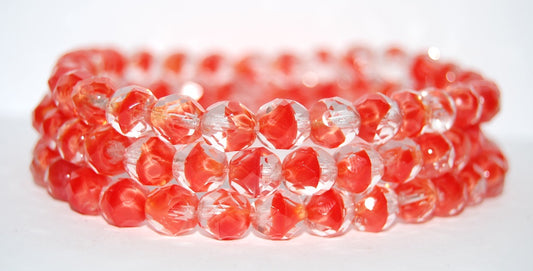 Fire Polished Round Faceted Beads, 96026 (96026), Glass, Czech Republic
