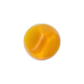 Round Faceted Flat Back Crystal Glass Stone, Yellow 11 Colours 69 (69490), Czech Republic