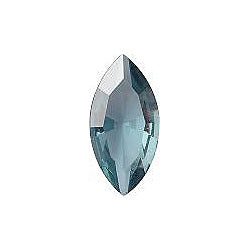 Navette Faceted Pointed Back (Doublets) Crystal Glass Stone, Blue 13 Transparent (30330-K), Czech Republic