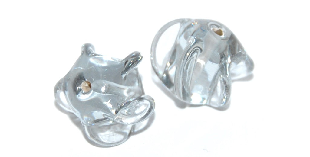 Seashells Lampwork Glass Handmade Beads, (C), Glass, Czech Republic