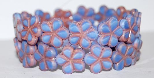 Table Cut Flower Beads, 37724 Matte (37724 M), Glass, Czech Republic