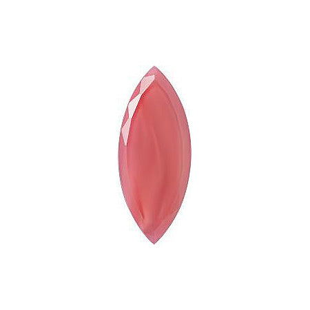 Navette Faceted Flat Back Crystal Glass Stone, Pink 4 Pearl Colours (07400), Czech Republic