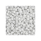 Rocailles PRECIOSA seed beads Opaque White Glass Czech Republic
