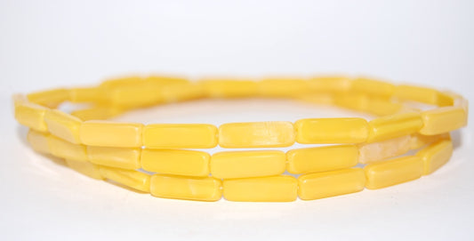 Table Cut Rectangle Beads, (84040 Mat), Glass, Czech Republic