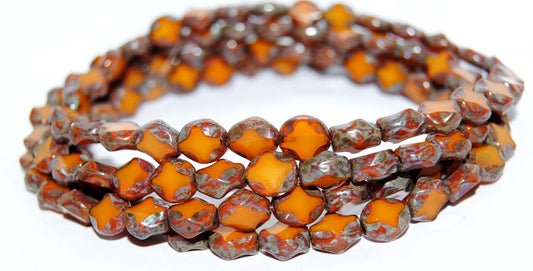 Table Cut Oval Beads, (81240 43400), Glass, Czech Republic