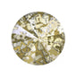 SWAROVSKI CRYSTALS Stones Rivoli 1122 Chaton Crystal Gold Patina Glass Austria