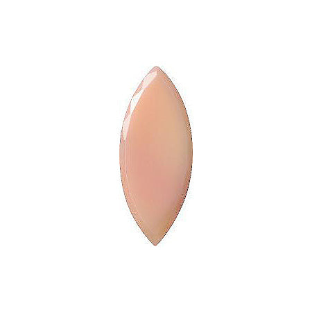 Navette Faceted Pointed Back (Doublets) Crystal Glass Stone, Nude 4 Opaque (71100), Czech Republic