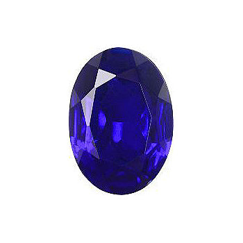 Oval Faceted Pointed Back (Doublets) Crystal Glass Stone, Blue 5 Transparent With Ab (30090-Abb), Czech Republic