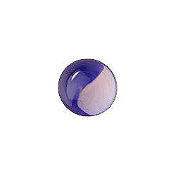 Round Cabochons Flat Back Crystal Glass Stone, Violet 21 Transparent With Ab (20500-Abb), Czech Republic