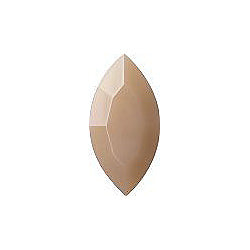 Navette Faceted Pointed Back (Doublets) Crystal Glass Stone, Nude 4 Opaque (71200), Czech Republic