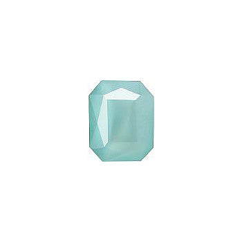 Octagon Faceted Pointed Back (Doublets) Crystal Glass Stone, Turquoise 3 Pearl Colours (05401), Czech Republic