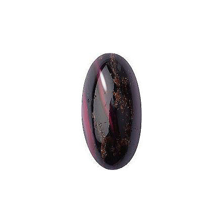 Oval Cabochons Flat Back Crystal Glass Stone, Violet 12 Specials (01570), Czech Republic