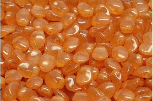 Tulip Petal Beads, Crystal 21080 (00030-21080), Glass, Czech Republic