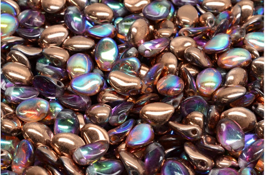 ユリの花びらビーズ、クリスタル 98533 (00030-98533)、ガラス、チェコ共和国