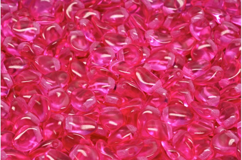 ユリの花びらビーズ、クリスタル 11037 (00030-11037)、ガラス、チェコ共和国