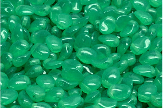 ユリの花びらビーズ、クリスタル 21085 (00030-21085)、ガラス、チェコ共和国