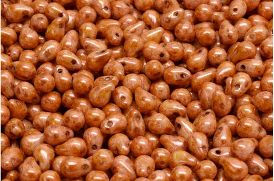 滴珠，白铜光泽斑点 (02010-65324)，玻璃，捷克共和国