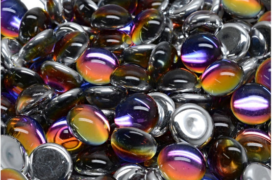 Cabochon Beads Crystal 29942 (00030-29942), Glass, Czech Republic