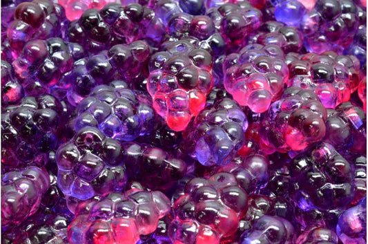 Grape Beads, Crystal 48014 (00030-48014), Glass, Czech Republic