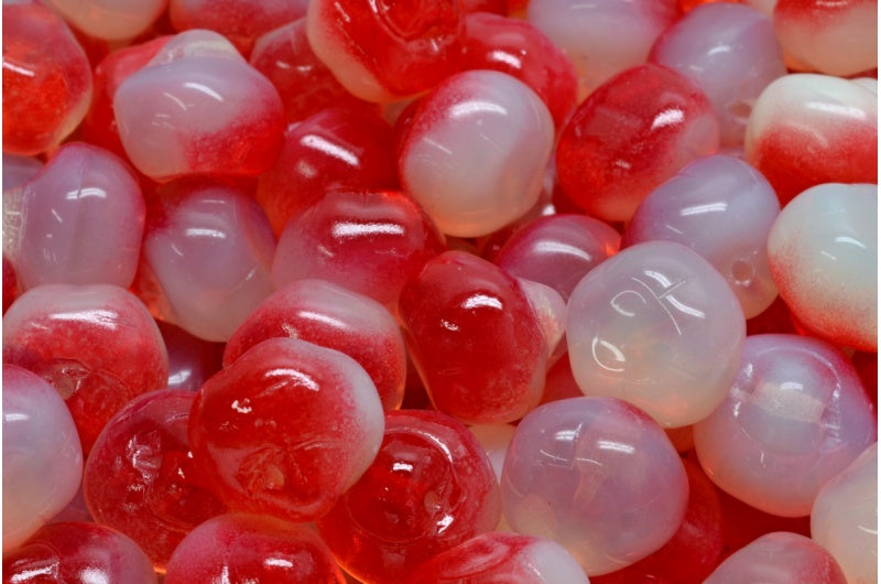 ペアビーズ、81000 44295 (81000-44295)、ガラス、チェコ共和国