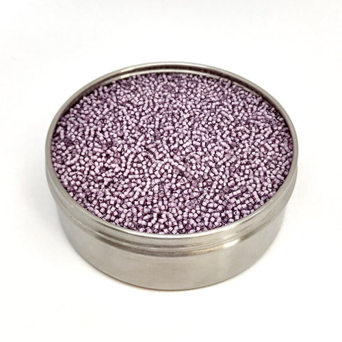 Rocailles PRECIOSA seed beads Bright Amethyst White Delay Glass Czech Republic