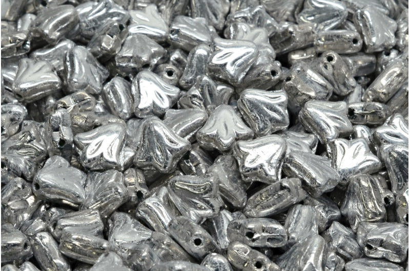 ユリの花のビーズ、R0505 27003 (R0505-27003)、ガラス、チェコ共和国