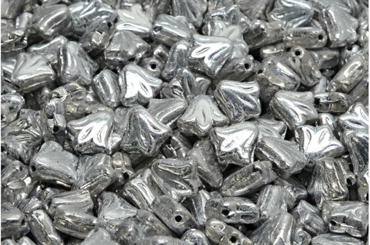 ユリの花のビーズ、R0505 27003 (R0505-27003)、ガラス、チェコ共和国