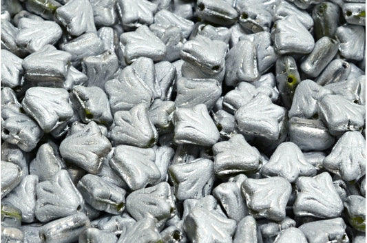 ユリの花ビーズ、イエローマット 27003 (R0812-84100-27003)、ガラス、チェコ共和国