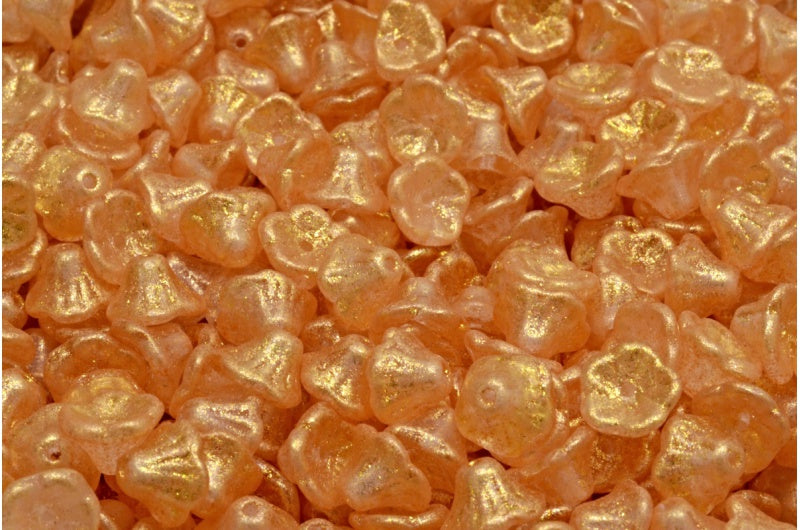 钟花杯珠，水晶 79410 (00030-79410)，玻璃，捷克共和国
