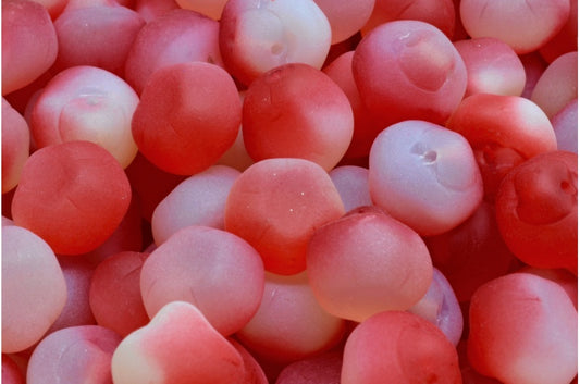 ペアビーズ、81000 マット 44295 (81000-84100-44295)、ガラス、チェコ共和国