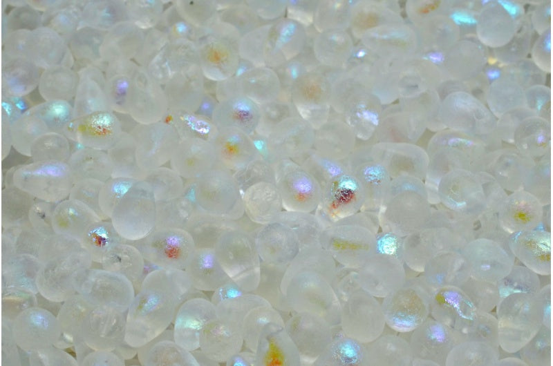 滴珠，水晶蚀刻 Ab (00030-ETCH-28701)，玻璃，捷克共和国