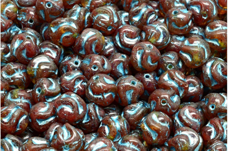 纱球，R0908 石灰华 54323 (R0908-86800-54323)，玻璃，捷克共和国
