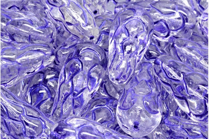 Pinecone Beads, Crystal Fp 43810 (00030-FP-43810), Glass, Czech Republ ...