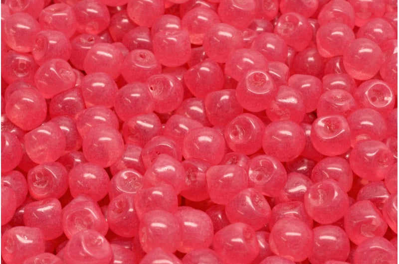 マッシュルームボタンビーズ、クリスタル 20007 (00030-20007)、ガラス、チェコ共和国