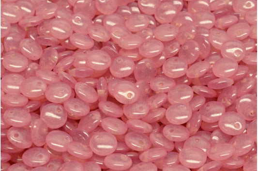 Lentil Beads, Crystal 20008 (00030-20008), Glass, Czech Republic