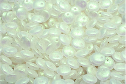 レンズ豆ビーズ、クリスタル 79303 (00030-79303)、ガラス、チェコ共和国