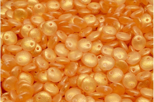 レンズ豆ビーズ、クリスタル 79410 (00030-79410)、ガラス、チェコ共和国