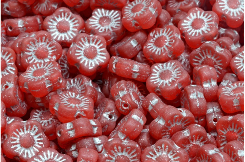 日落花珠，R0906 哑光 54201 (R0906-84100-54201)，玻璃，捷克共和国