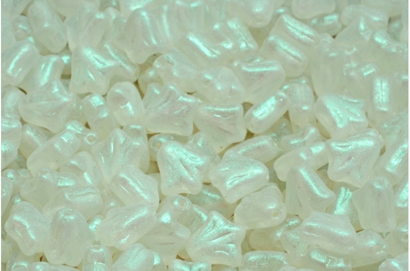 ユリの花のビーズ、クリスタル 79209 (00030-79209)、ガラス、チェコ共和国