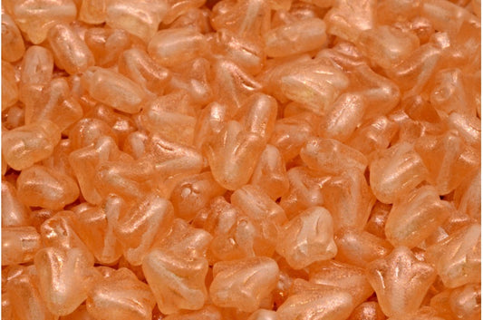 ユリの花のビーズ、クリスタル 79411 (00030-79411)、ガラス、チェコ共和国