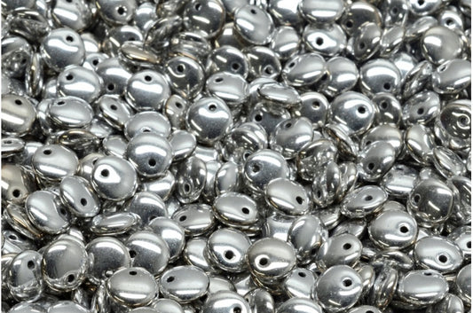 レンズ豆ビーズ、クリスタル 27003 (00030-27003)、ガラス、チェコ共和国