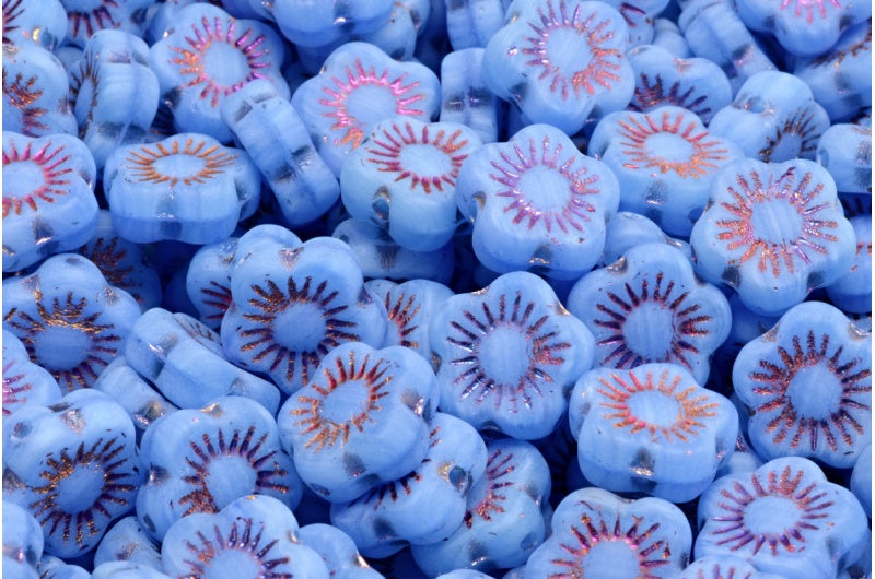 日落花珠，R2332 Sliperit 全（2X 面）哑光 (R2332-29503-84100)，玻璃，捷克共和国